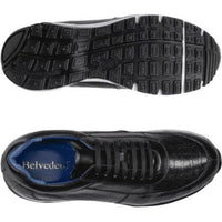 Belvedere Todd Sneaker Genuine Ostrich Black E02 - J.Valintin Men's Wear Legend - Todd E02 Black_10