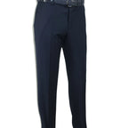 Men Suit BERLUSCONI Turkey 100% Soft Italian Wool Super 180's #Ber28 Navy Blue