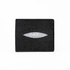 Genuine stingray Vallo Wallet Black