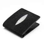 Genuine stingray Vallo Wallet Black