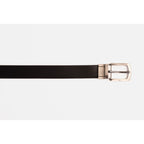 The Sun Reversible Black Patent Leather Belt
