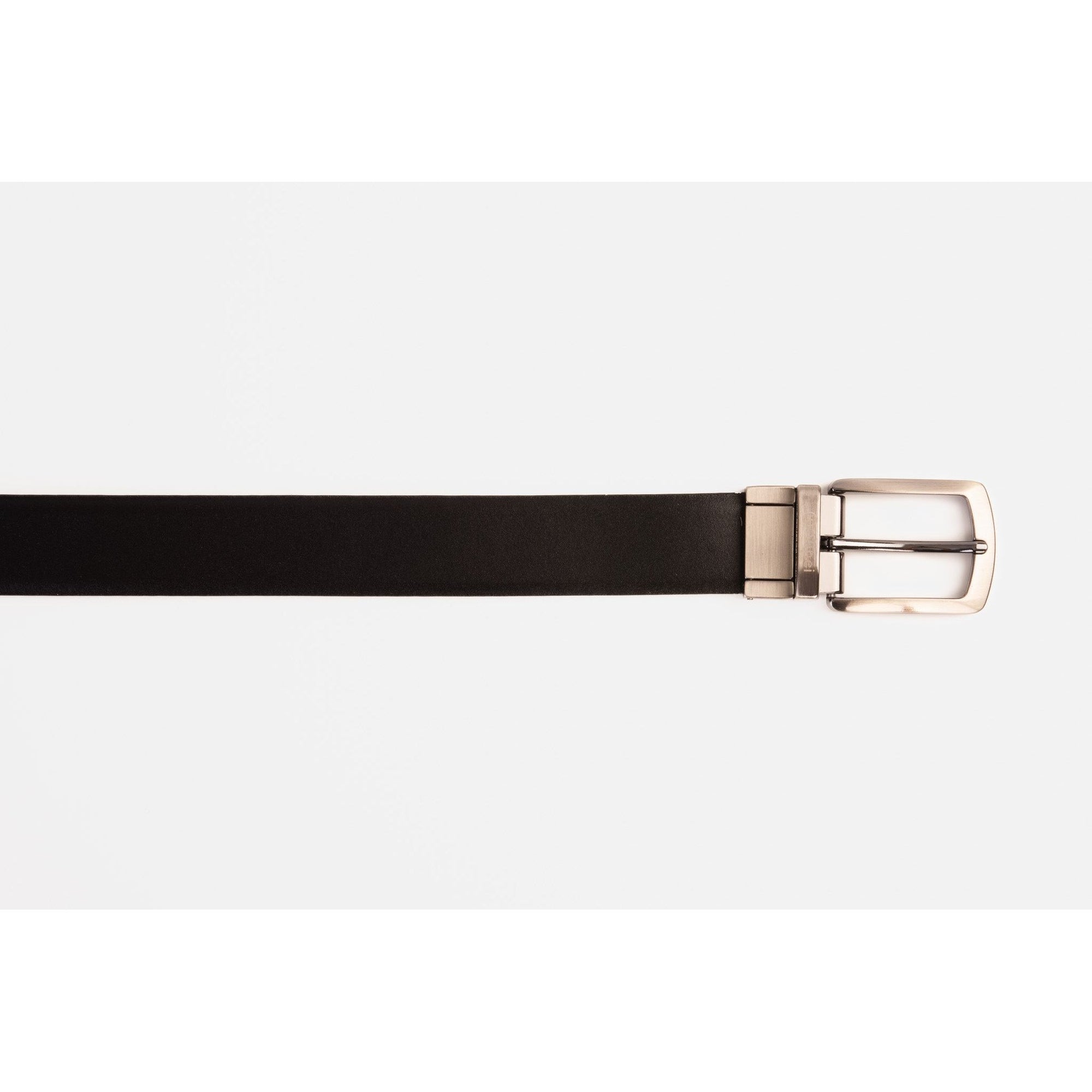 The Sun Reversible Black Patent Leather Belt
