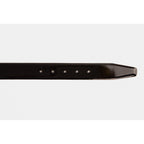The Sun Reversible Black Patent Leather Belt