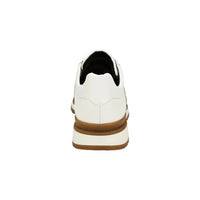 Belvedere Sneakers Blake Genuine Ostrich and Soft Italian Calf Lime/White