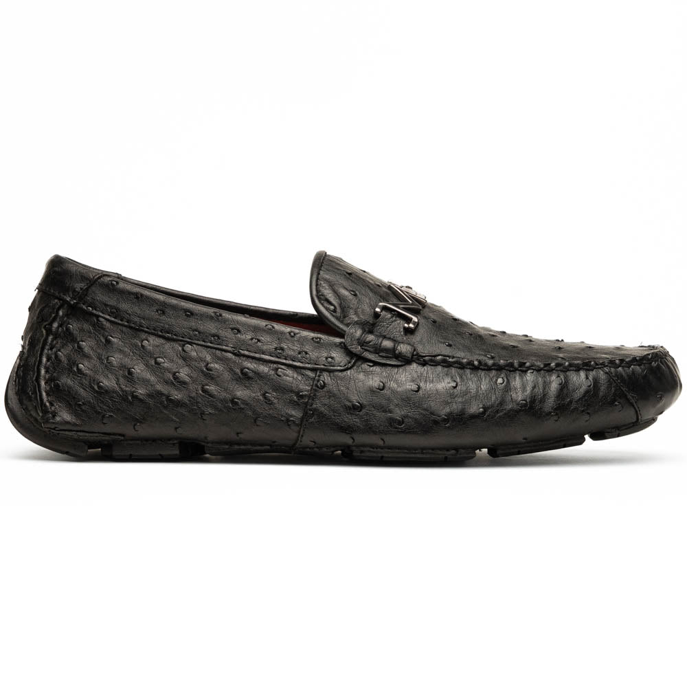 Bolonia Slip On Dressy Shoes Animal Skin Black