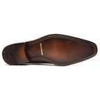 Marco Di Milano Genuine Alligator Oxford Leather Shoes Bono Brown