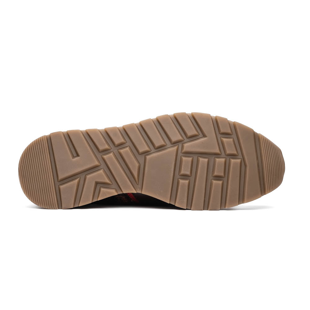 Brescia Washed Classic Calfskin Fashion Sneaker Men's Cognac