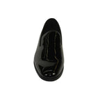 Men Santino Luciano Formal Shoes Patent Leather Shiny Slip on Loafer C350 Black