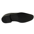 Men Santino Luciano Formal Dress Shoes Patent Leather Shiny Lace up C530 Black