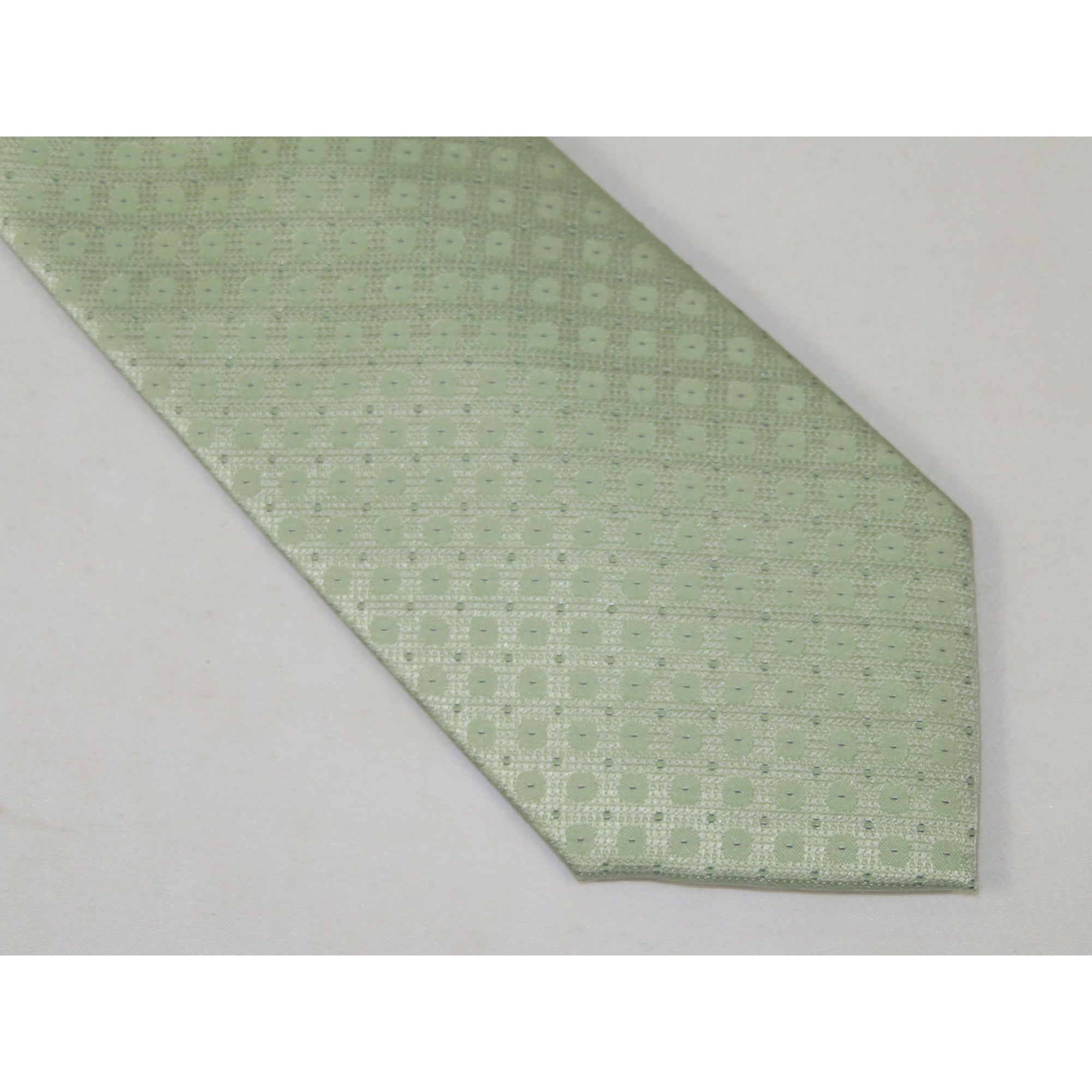 Men's Calvin Klein Tie Classic Woven Silky Feel #Calvin-2 Sage Green