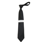 Men's Calvin Klein Tie Classic Woven Silky Texture Baker #Calvin-6 Black