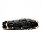 Capri Genuine Snake Exotic Driving Shoes Natural