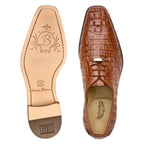 Belvedere Mens Shoes Chapo Hornback Crocodile Ant. Sport 1465