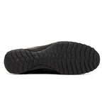 Genuine caiman hornback and original lizard skin Sneaker Shoes Crater Black