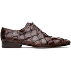 Olivieri Genuine Pirarucu Skin Classic Dress Shoes Brown