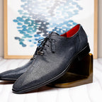 Pannuci Exotic Classic Dress Oxford Shoes Black