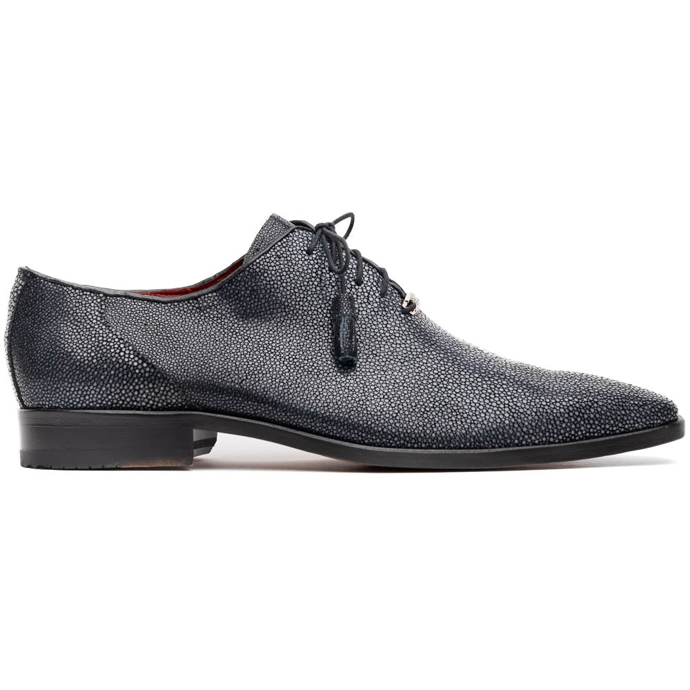 Pannuci Exotic Classic Dress Oxford Shoes Black