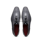 Pannuci Exotic Classic Dress Oxford Shoes Black