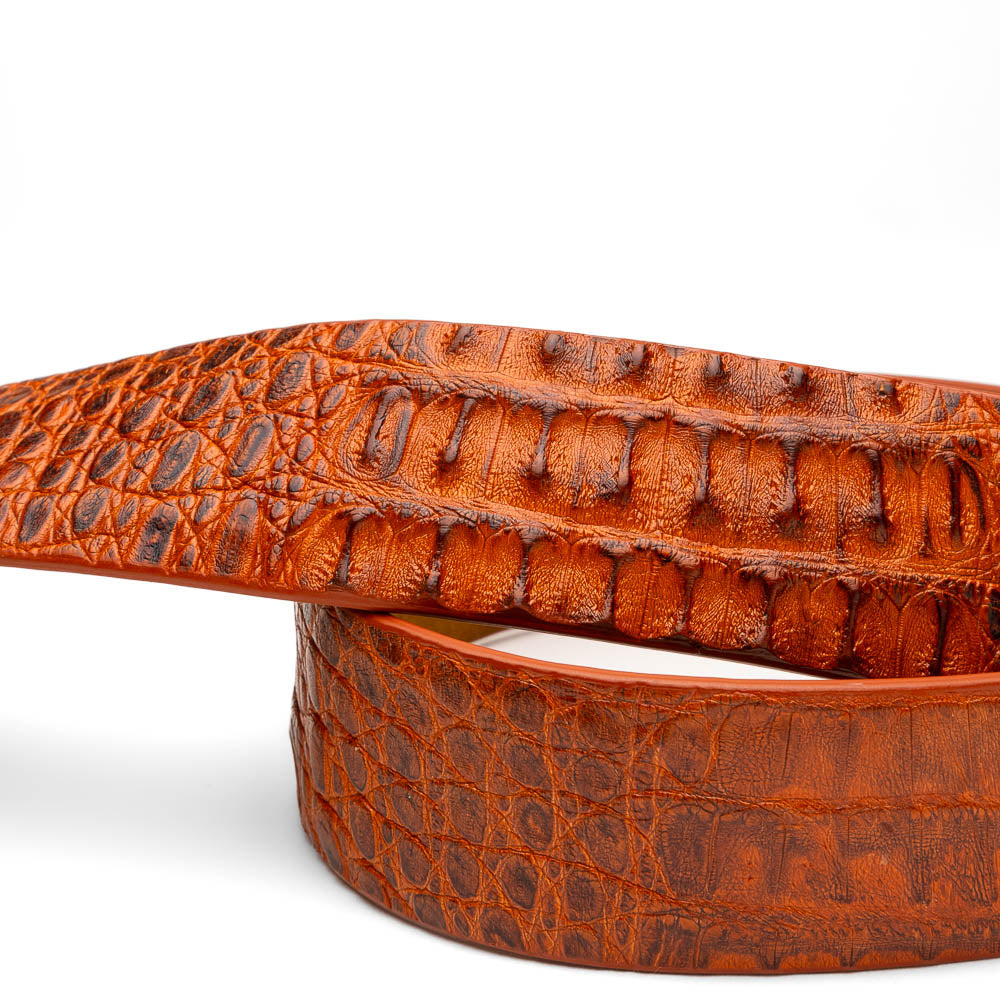 Riccardo Genuine Exotic Belt Brandy
