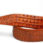 Riccardo Genuine Exotic Belt Brandy