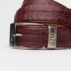 caiman fuscus-back belt Silvio Wine