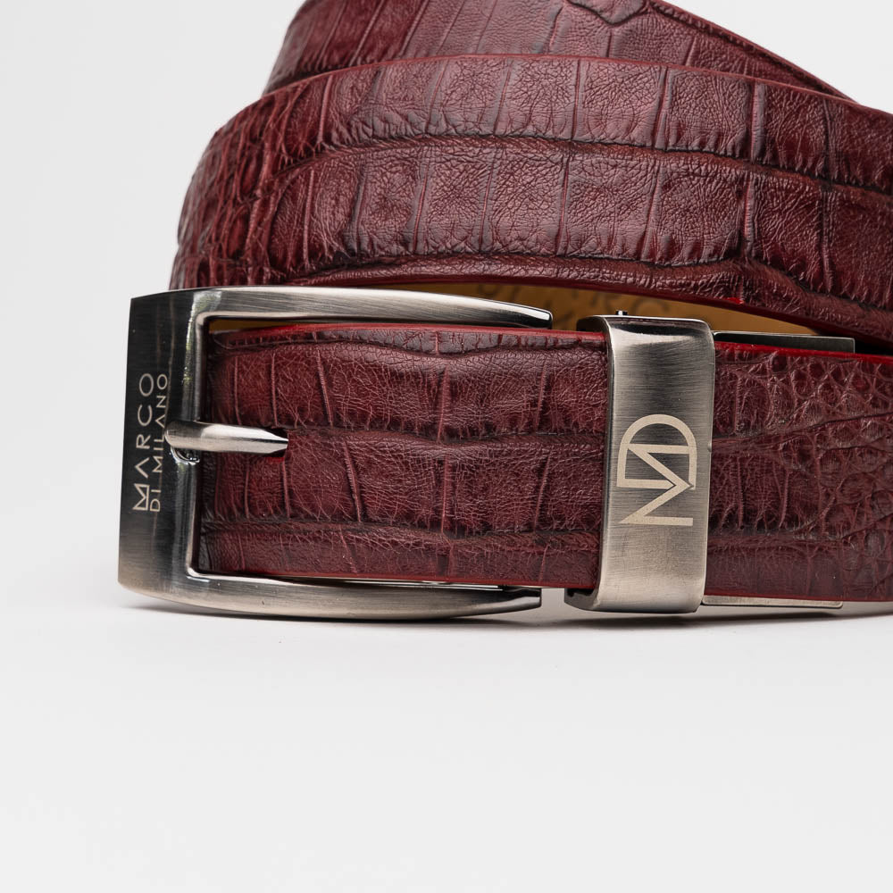 caiman fuscus-back belt Silvio Wine
