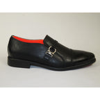 Men's Shoes The Cuban L TAYNO Leather Cap Toe Loafer Black