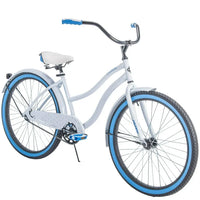 Huffy 26" Cranbrook Womens Cruiser Bike with Perfect Fit Frame White