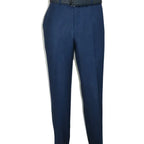 Men's ENZO Linen Spring Summer Suit Light Weight Breathable E58302-2 Navy Blue
