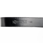GEORGIA Genuine Stingray Skin Western Belt Black