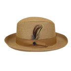 Men Bruno Capelo Summer Spring Soft Straw Style Hat Godfather GF211 Tan