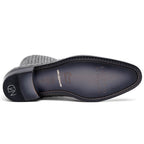 GIORGIO Genuine Ostrich Chelsea Boot Serpentine Gray