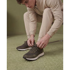 Vinci The Berlin Green Suede Leather Men Sneaker