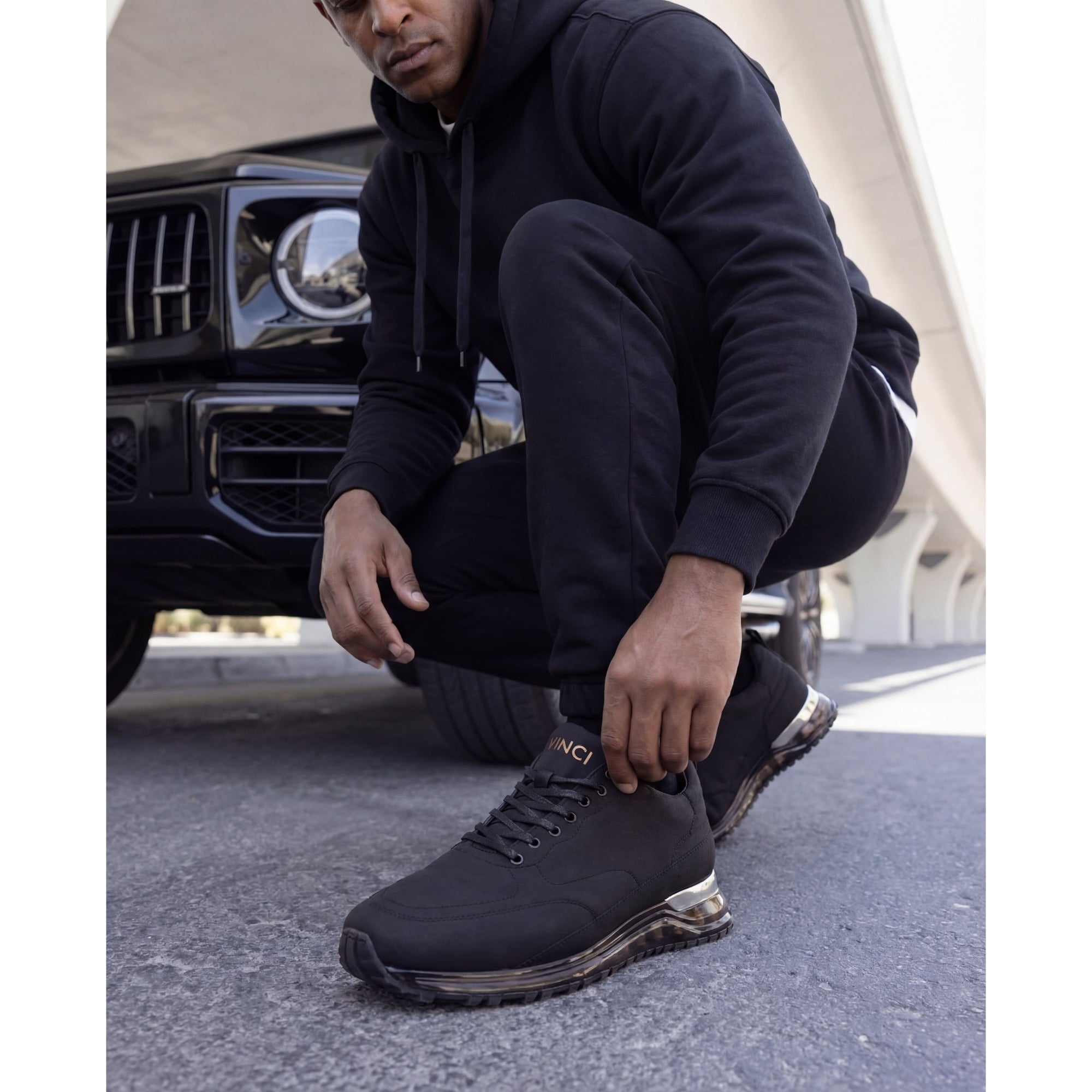 The Lexington Black Men Sneaker