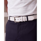 The Pombe White Patent Leather Dress Slip-on Loafer Men Shoe