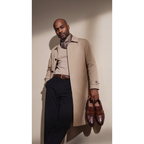 Vinci The Strat Single Monk Strap Cap Toe Brown Leather Handmade Men Shoes