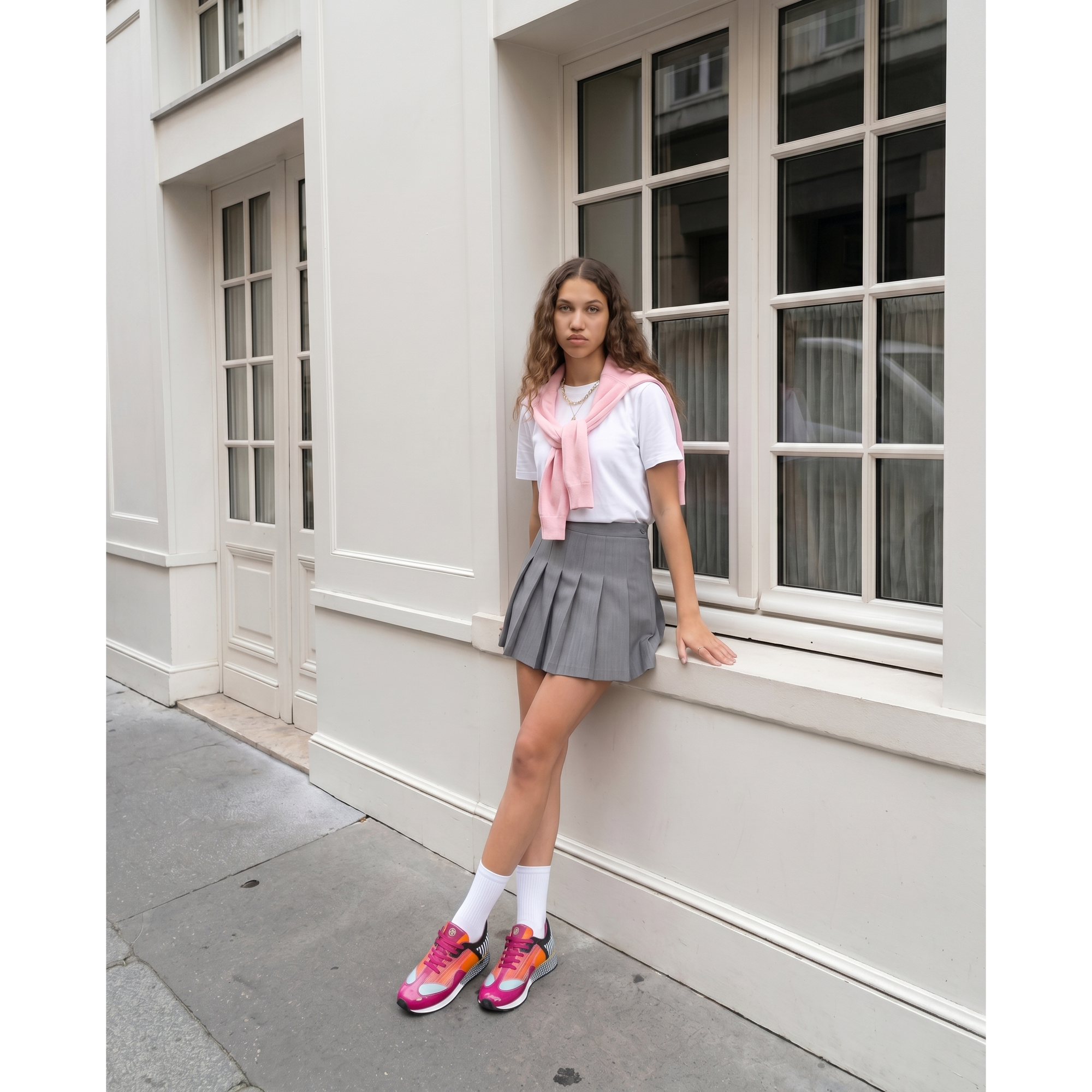 Vinci  Santa Amaro Multi Color Fuchsia Women Sneaker