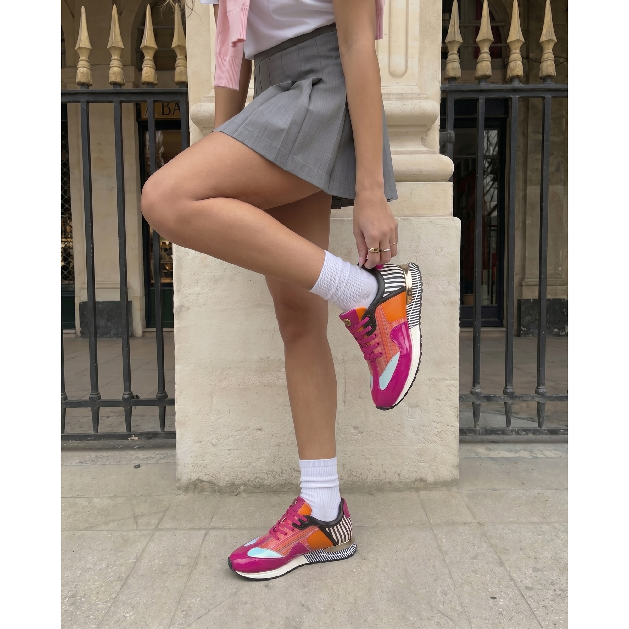 Vinci  Santa Amaro Multi Color Fuchsia Women Sneaker