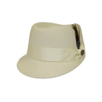 Men's LEGIONNAIRE Codet Cap Wool Felt Hat Telescope Crown LG101 Ivory