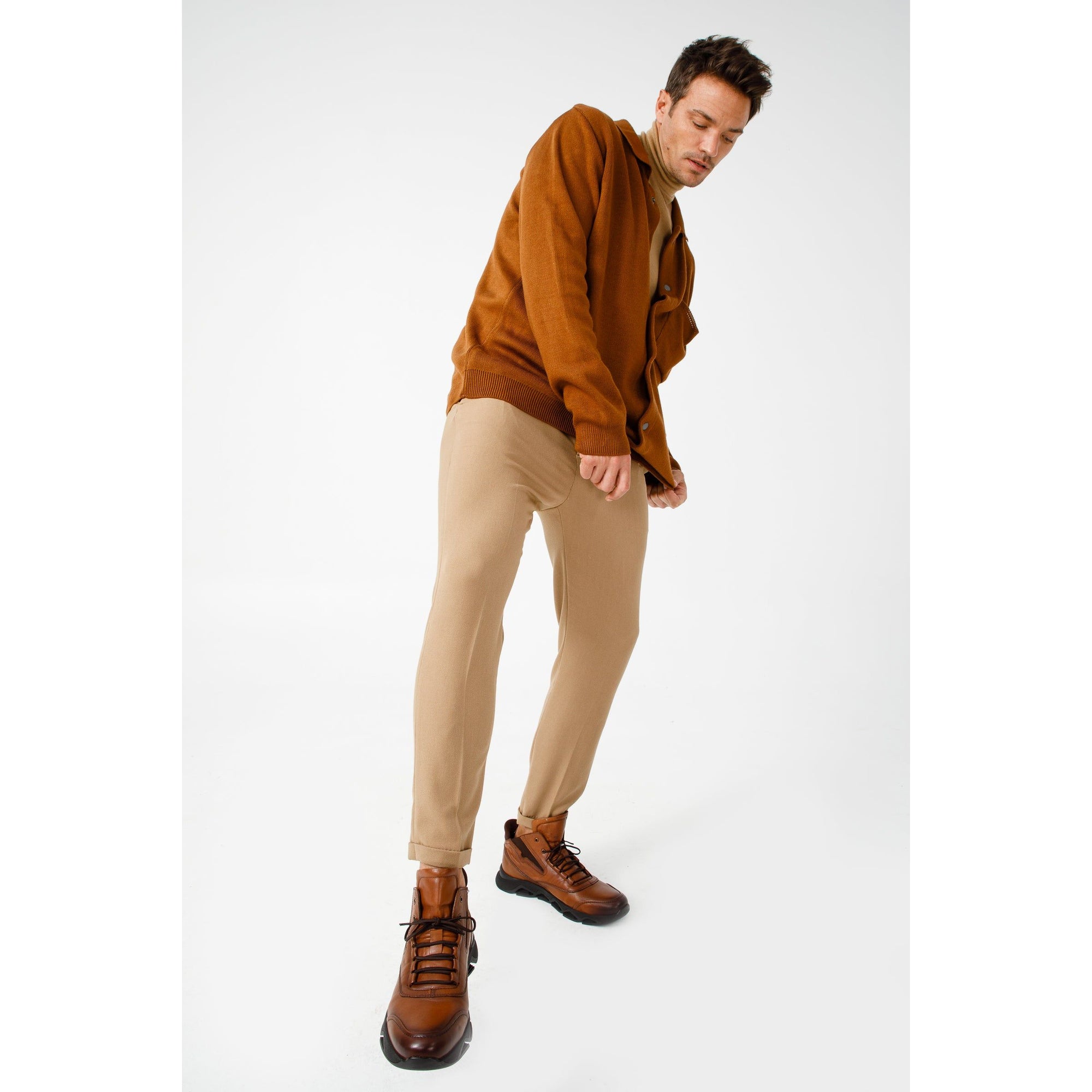 The Montana Tan Leather Casual Men Boot Final Sale!