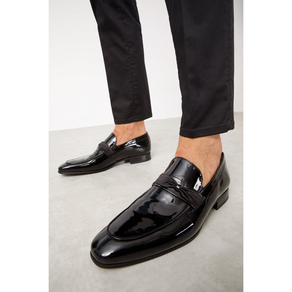 The Dodoma Black Patent  Leather Loafer Men Shoe