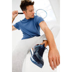 Vinci The Hoskova Navy Blue Leather Men Sneaker