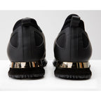 Vinci The Emir Black Leather Men Sneaker