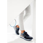 Vinci The Hoskova Navy Blue Leather Men Sneaker