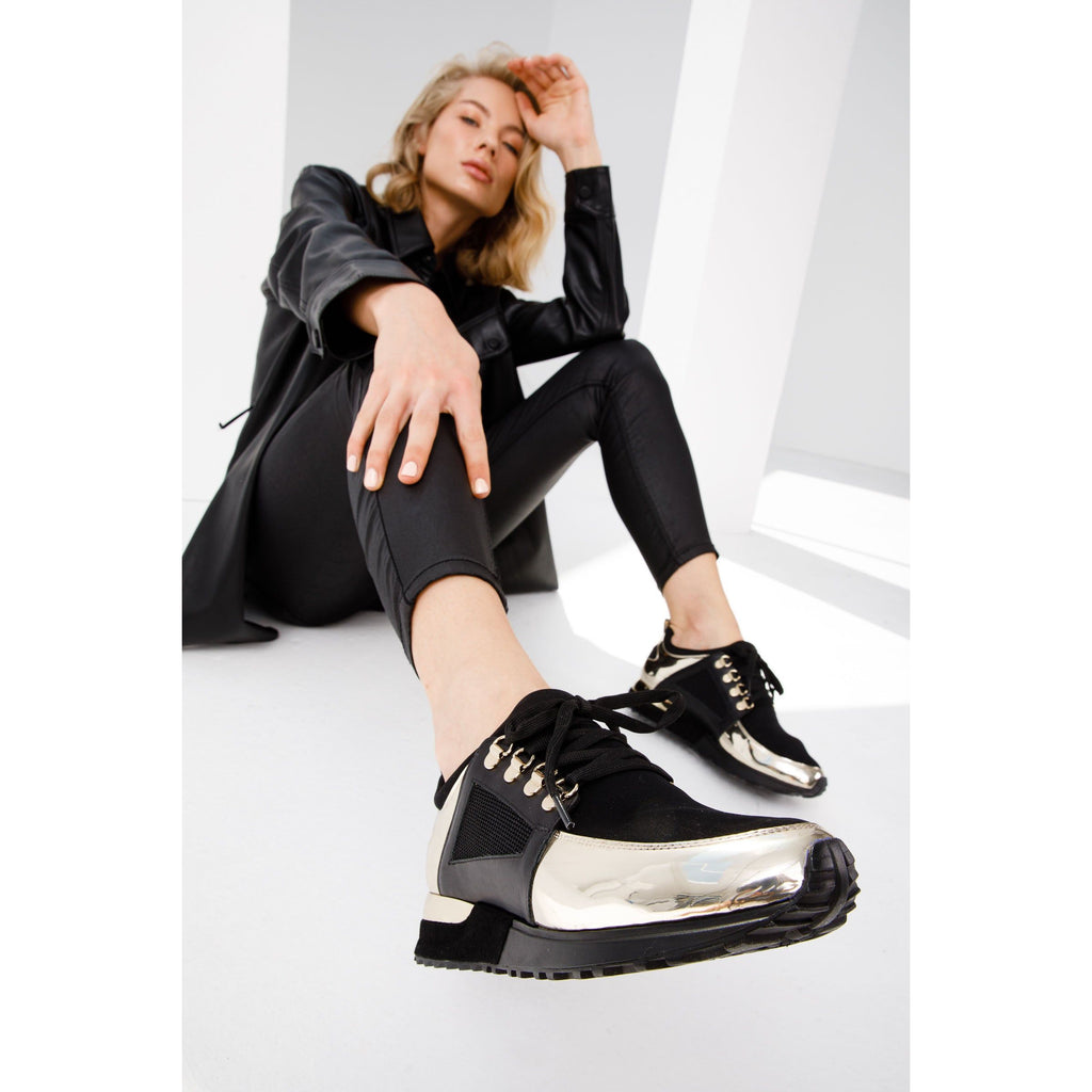 The Emir Gold Leather Women Sneaker Limited Edition