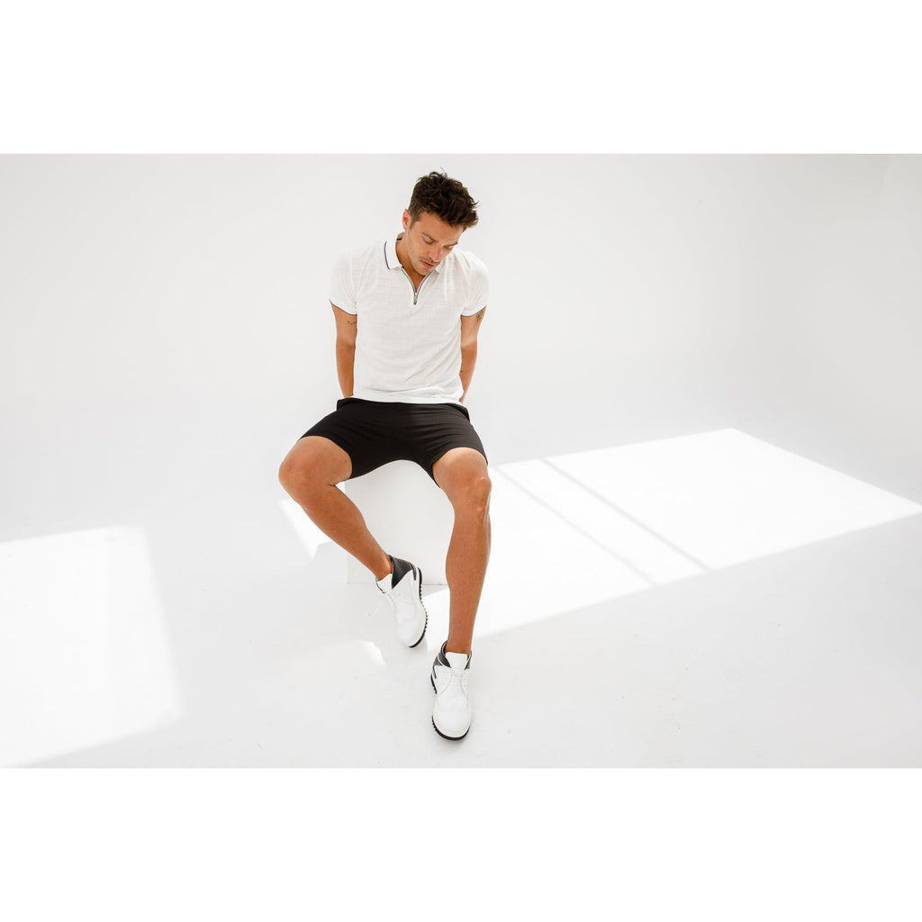 The Kagan White Wingtip Chukka Men Sneaker Boot