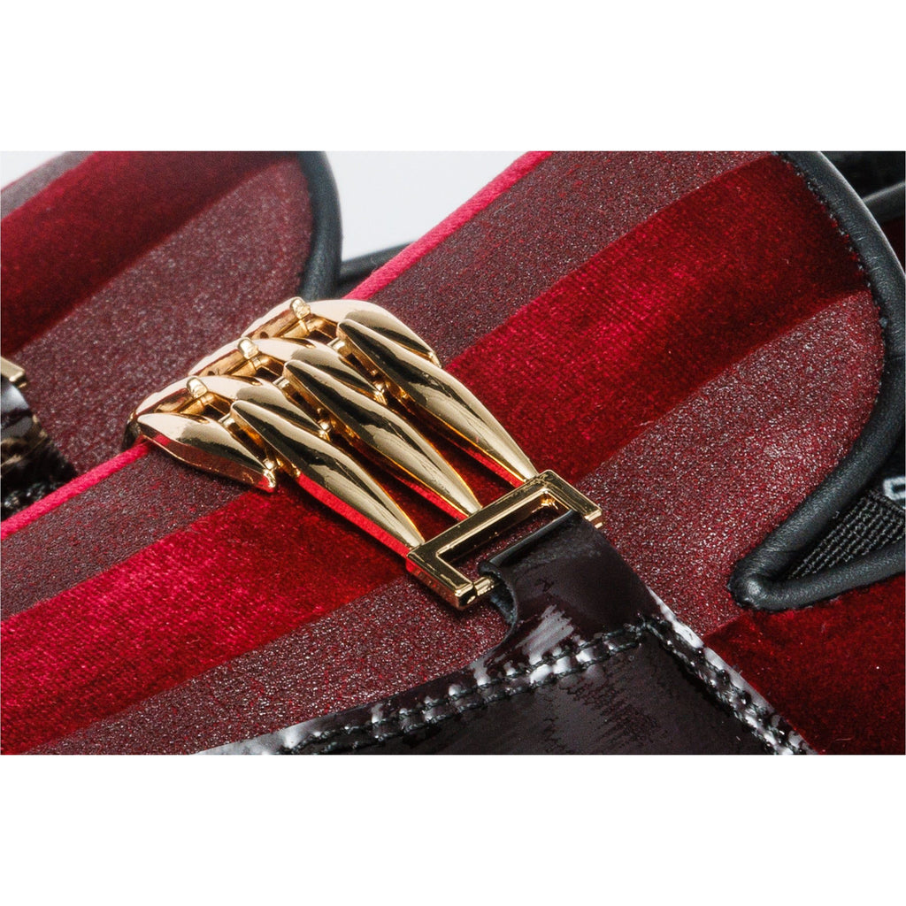 The Pontalto Leather Men Shoe Burgundy Bit Loafer