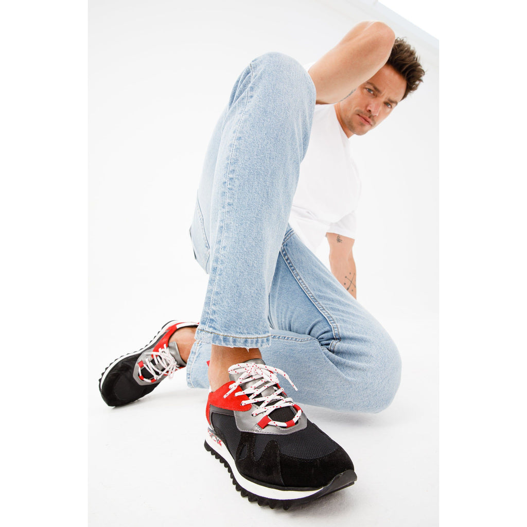 The Tyler Black Leather Men Sneaker Final Sale!