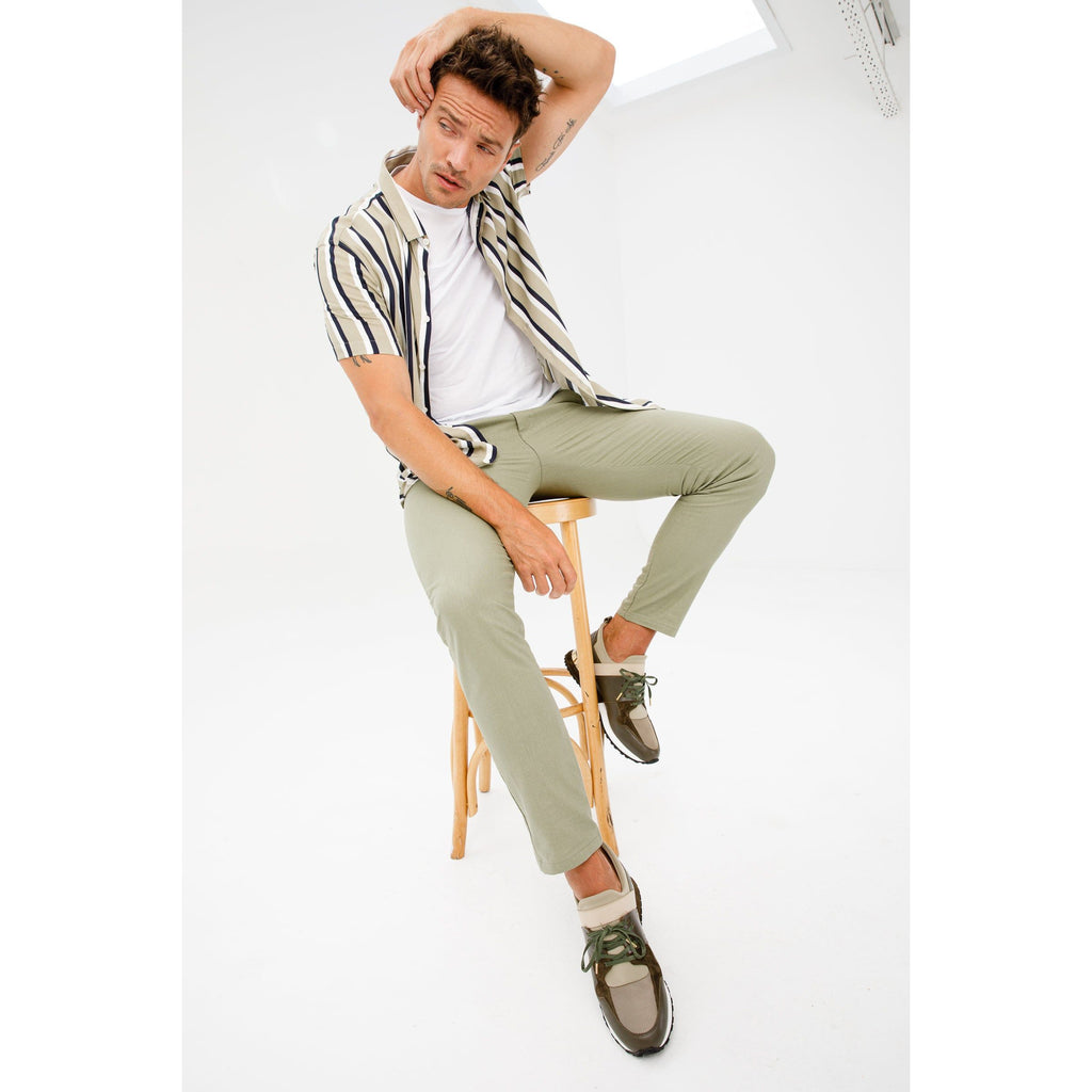 The Reno Green Leather Men Sneaker Final Sale!