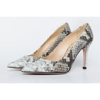 The Queen Natural Snake Leather Pump Women Shoe